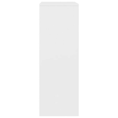 vidaXL Komoda, 6 szuflad, biała, 50x34x96 cm, materiał drewnopochodny