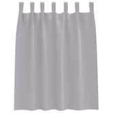 Firany blackout z kółkami 2 pcs Metaliczny Szary 140 x 140 cm
