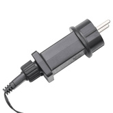 Sznur lampek LED, 1000 diod w kolorze zimnej bieli, PVC