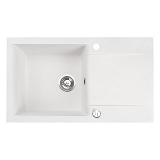 Zlewozmywak Estein 86 01 / biały arktyczny