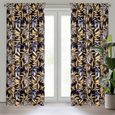 Zasłona Pier czarna 140x270