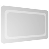 vidaXL Lustro łazienkowe z LED, 40x70 cm