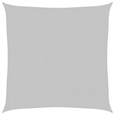 Żagiel przeciwsłoneczny, jasnoszary, 3x3 m, 100% poliester