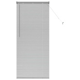 Żaluzje weneckie Srebrny 175 x 75 cm Aluminium