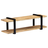 vidaXL Szafka pod TV, 130x40x40 cm, lite drewno mango
