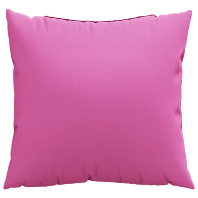 Poduszki rozrzucone Gładki z poduszką 4 pcs Różowy 60 x 60 cm