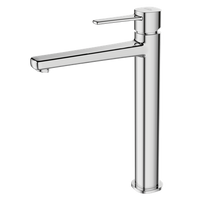 Wysoka bateria umywalkowa Glamour chrom  Invena
