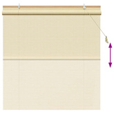 Roleta naturalny 130 x 160 cm Bambus