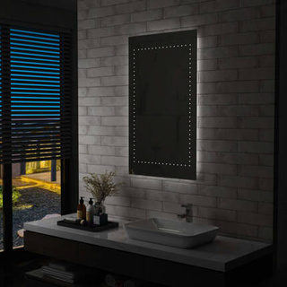 vidaXL Ścienne lustro łazienkowe z LED, 60 x 100 cm wariant 5