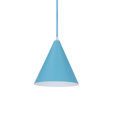 Lampa wisząca niebieska stożek Voss Ledea 50101182