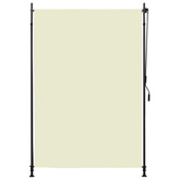 Roleta zewnętrzna, 150x270 cm, kremowa