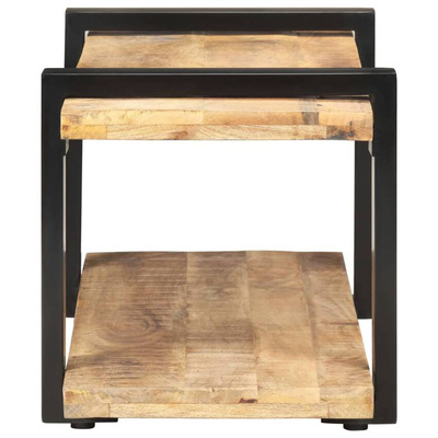 vidaXL Szafka pod TV, 90x40x40 cm, surowe drewno mango