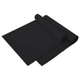 Ręczniki Sportowe 2 pcs Czarny 140 x 70 cm Poliester i poliamid