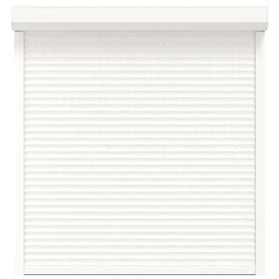 vidaXL Roleta zewnętrzna, aluminiowa, 140 x 150 cm, biała