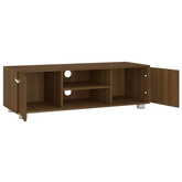 vidaXL Szafka pod TV, brązowy dąb, 110x40x35 cm