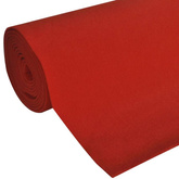 vidaXL Czerwony dywan 1 x 10 m, bardzo ciężki 400 g/m2