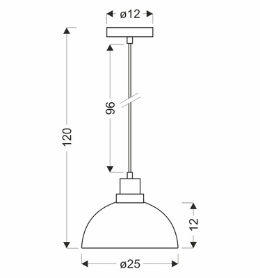Lampa wisząca Barca z dymionym kloszem pojedyncza szklano-metalowa czarna