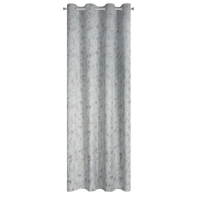 Zasłona Kornelia srebrna 140x250