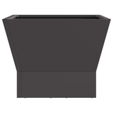 Kominek Czarny 40 x 40 x 35 cm Stal