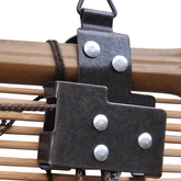 Roleta bambusowa, 80 x 220 cm, brązowa