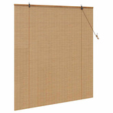 Roleta brązowy 140 x 160 cm Bambus