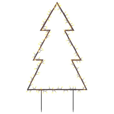 Świąteczna choinka na szpikulcach, 115 LED, 90 cm vidaXL