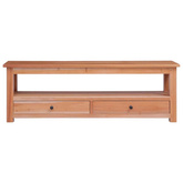 vidaXL Szafka pod TV, 115x30x40 cm, lite drewno mahoniowe