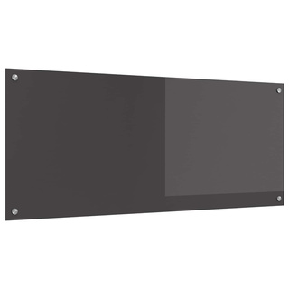 Panel kuchenny Ciemnoszary 120 x 50 cm szkło hartowane