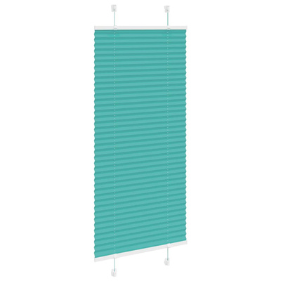 Roleta plisowana Zielony Benzyna 60x150 cm Szerokość tkaniny