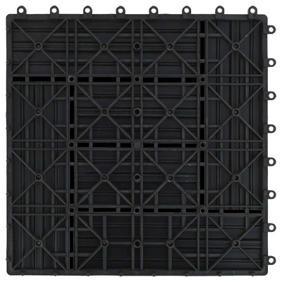 Płytka Tarasowa 11 pcs Czarny 30 x 30 cm