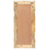 vidaXL Lustro, 110 x 50 cm, lite drewno mango