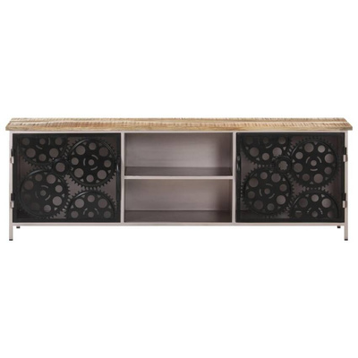 vidaXL Szafka pod TV, 120x30x40 cm, surowe drewno mango