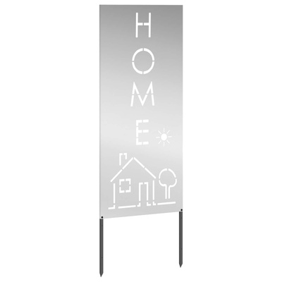 Ekran zapewniający prywatność w ogrodzie Srebrny 50 x 140 cm