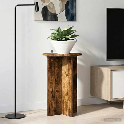 Stojak na rośliny 2 pcs Dąb wędzony ?40 x 60 cm