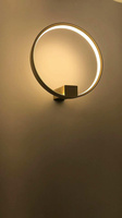 Lampa ścienna CIRCLE WALL złota ADANI AD136