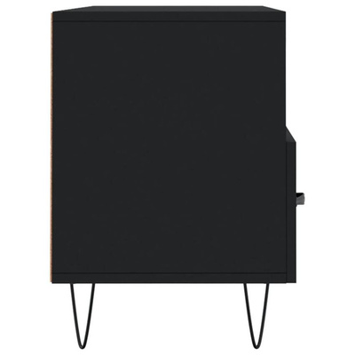 vidaXL Szafka pod TV, czarna, 102x36x50 cm, materiał drewnopochodny model standard
