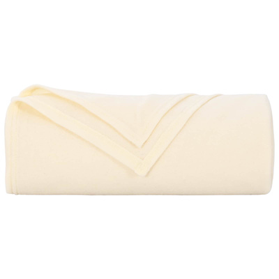 Koce narzutowe 6 pcs Kremowy 210 x 140 cm Polar