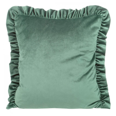Poszewka Velvet miętowa 45x45