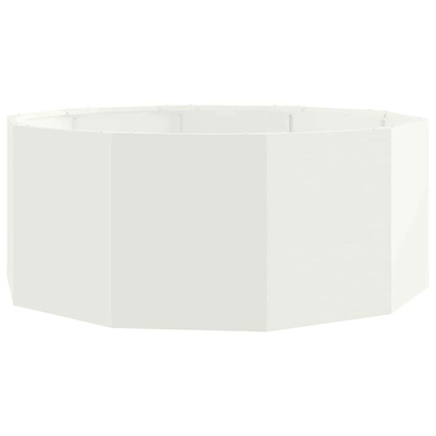 Donica Biały 90 x 90 x 35 cm Stal