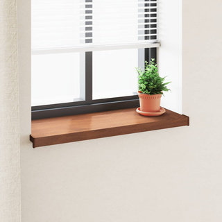Parapet okienny Brązowe drewno 80 x 30 x 4,5 cm PVC