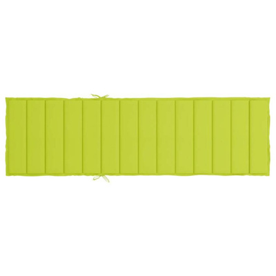 vidaXL Poduszka na leżak, jasnozielona, 200x60x3 cm, tkanina Oxford