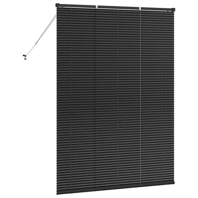 Żaluzje weneckie Czarny 175 x 125 cm Aluminium