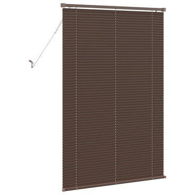 Żaluzja wenecka Ciemnobrązowy ze wzorem 150 x 70 cm 25 mm PVC