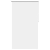 Roleta zaciemniająca biała 140x210 cm Szerokość tkaniny 136,6cm
