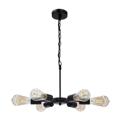 Sparta lampa wisząca czarny 6X60W E27 36-09395 