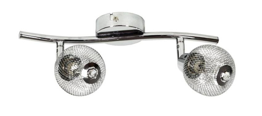 Lampa ścienna candellux novel 92-06967 listwa g9 chrom