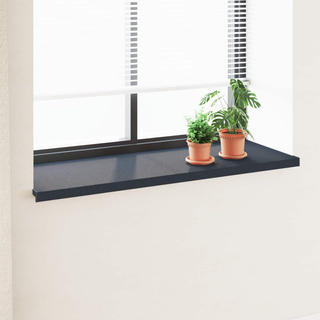Parapet okienny Antracytowy z rysunkiem drewna PVC