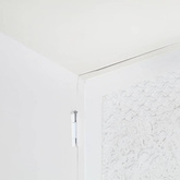 vidaXL Szafka pod TV, biała, 115x30x46 cm, lite drewno mango