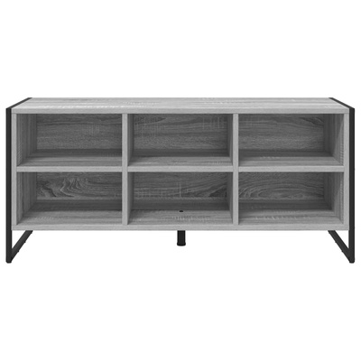 Szafka na buty z przechowywaniem Szary Sonoma 100 x 35 x 44 cm