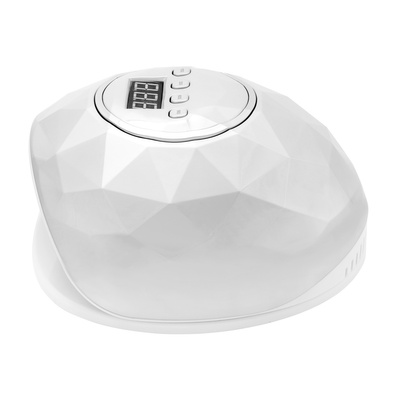 Lampa UV LED Shiny 86W biała/srebrna perła 143806